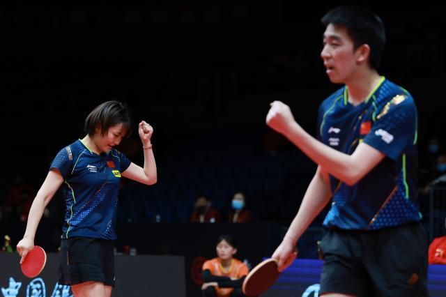 直通赛混双决赛“新”较量 马特/刘斐脱颖而出夺冠